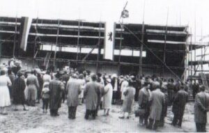 Chronik Bild 10 Schule am Sandsteinweg, Richtfest Erweiterungsbau
